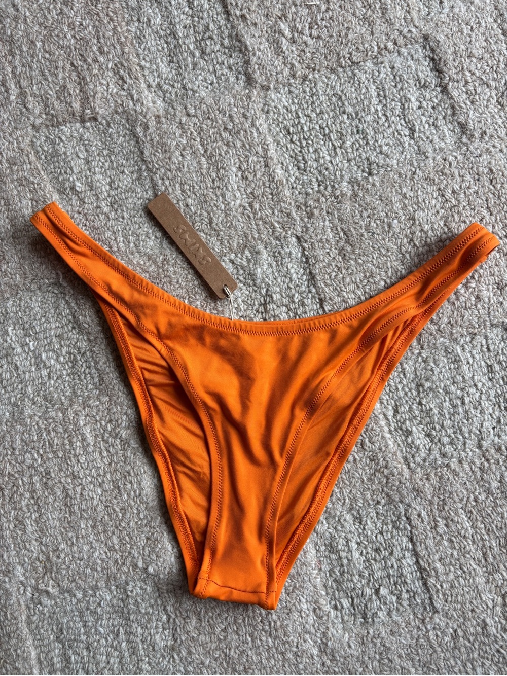 SKIMS Orange Low-Rise Bikini Bottom